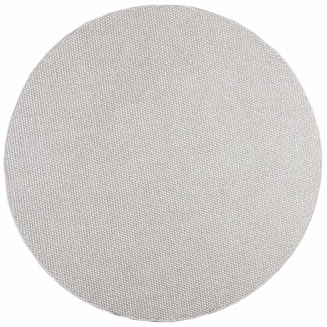 vidaXL Alue matot LUGO Kermanvärinen ja harmaa Ø 120 CM Polyesteri
