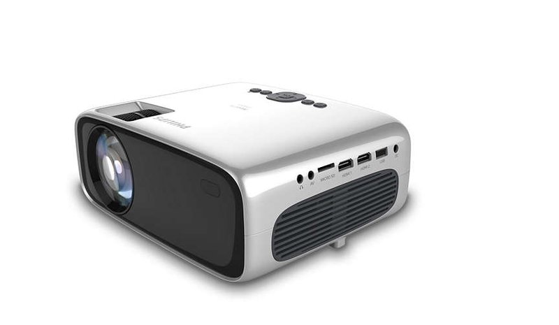 Philips NeoPix Prime Short throw projector LED 720p (1280x720) Black, Grey