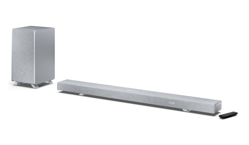 Sharp HT-SBW55121(SL) soundbar speaker Silver 5.1.2 channels 212 W