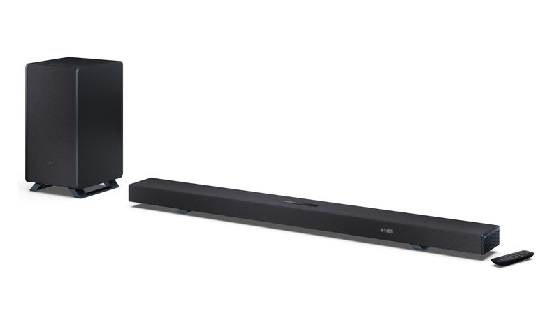 Sharp HT-SBW55121(BK) soundbar speaker Black 5.1.2 channels 212 W