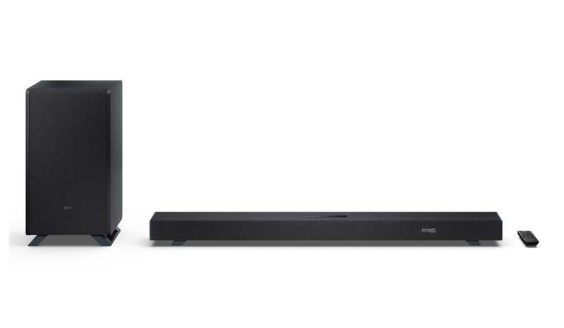 Sharp HT-SBW53121(BK) soundbar speaker Silver 3.1.2 channels 182 W
