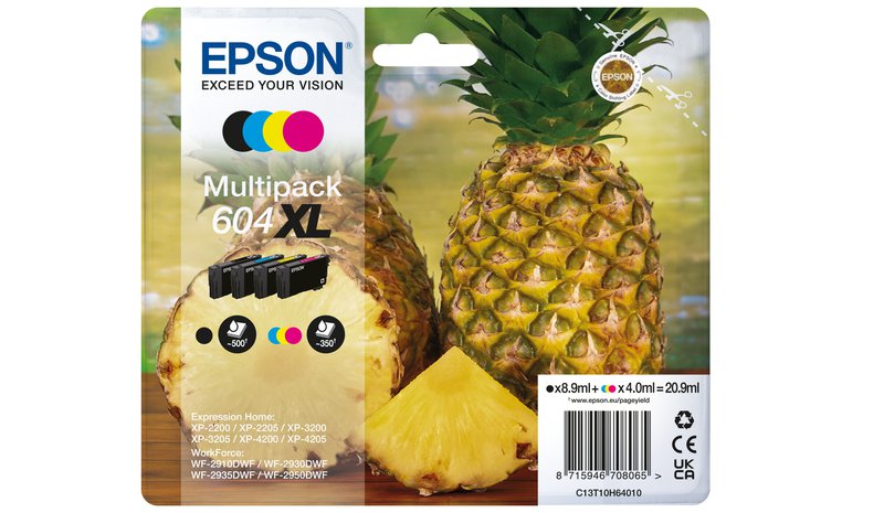 Epson Multipack 4-colours 604XL Ink