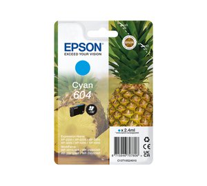 Epson Singlepack Cyan 604 Ink
