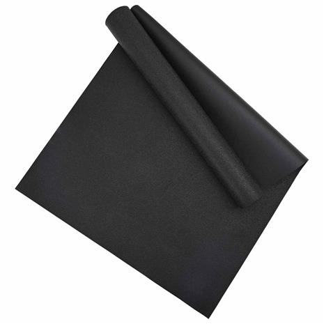 vidaXL Urheilu Suojamatto Musta 200 x 90 x 0,6 cm Polyvinyylikloridi