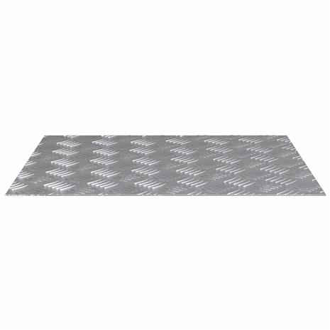 vidaXL Ruudulliset levyjen 4 pcs Hopea 60 x 50 cm Alumiini