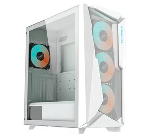 GIGABYTE C301 GLASS WHITE computer case Midi Tower