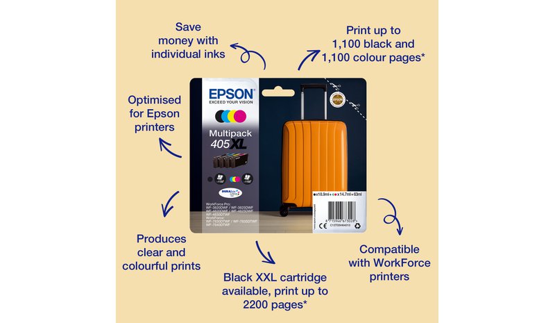 Epson Multipack 4-colours 405XL EasyMail