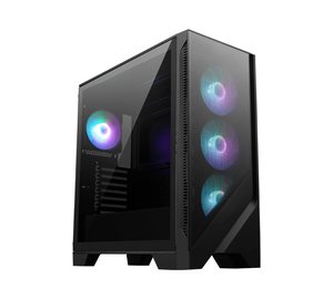 MSI MAG Forge 320R AIRFLOW Micro Tower Black, Transparent
