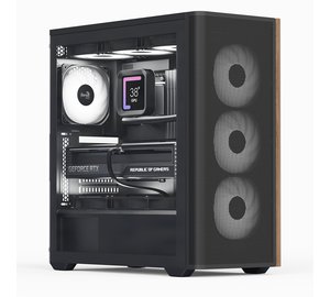 Aerocool D501A Midi Tower Black
