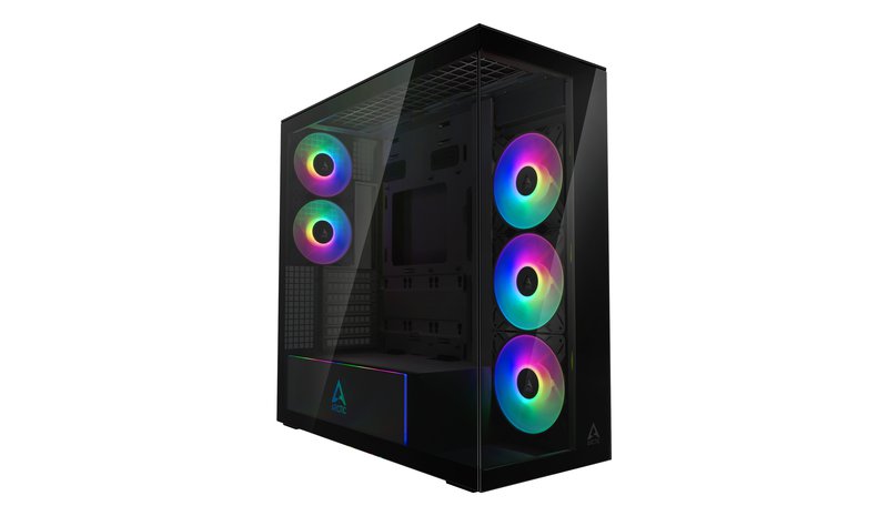 ARCTIC Xtender (Mirror Black) Premium E-ATX PC Case