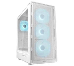 COUGAR Midi Tower Case Airface Pure PRO, ARGB, White