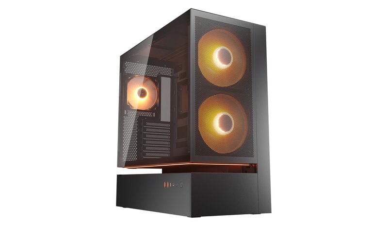 COUGAR Midi Tower Case, CFV235, ARGB, Mesh, Black