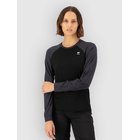 Mons Royale Tarn Merino Long Sleeve Tech Tee black / 9 iron Naiset