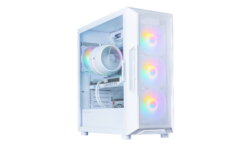 Zalman I3 NEO V2 WHITE computer case Midi Tower