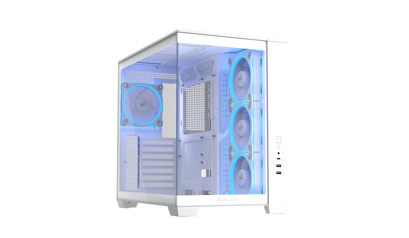 ASUS A32 Plus TG ARGB White Midi Tower