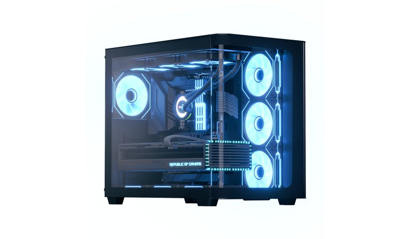 Aerocool P500C Midi Tower Black