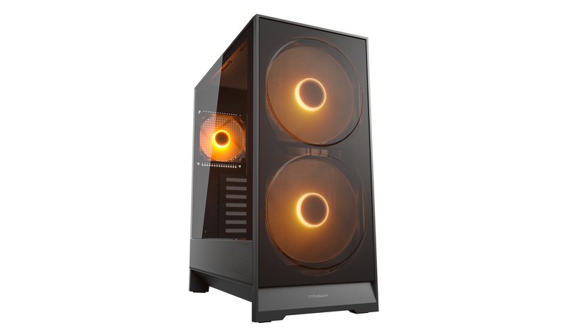 COUGAR Midi Tower Case, Airface 180, ARGB, Black
