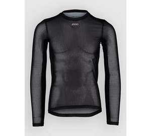 POC Essential Layer Long Sleeve Tech Tee uranium black Miehet