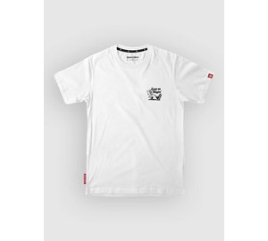 Loose Riders Keep On Diggin Tech Tee white Miehet
