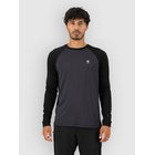 Mons Royale Tarn Merino Long Sleeve Tech Tee 9 iron / black Miehet