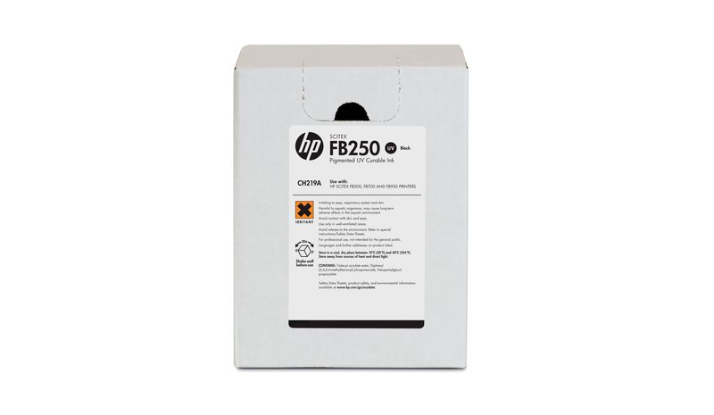 HP FB250 3-liter Black Scitex Ink
