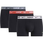 Nike Bokserit Essential Cotton Stretch 3-pack - Musta/Multicolor