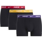 Nike Bokserit Essential Cotton Stretch 3-pack - Musta/Violetti/Keltainen/Punainen