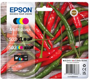 Epson Multipack 4-colours 503 XL Black/Std. CMY