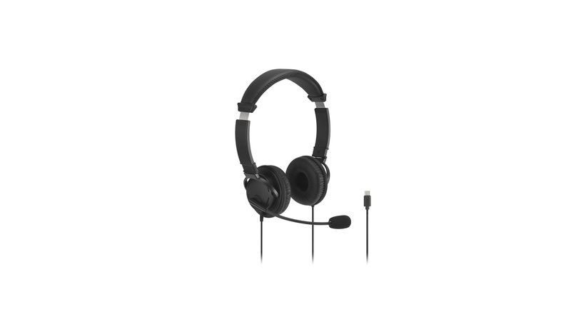 Kensington Classic EQ USB-C Headset with Mic and Volume Control