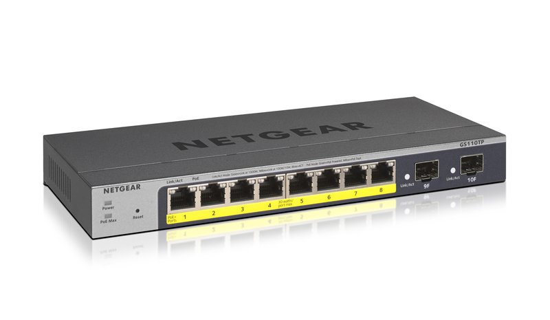 NETGEAR GS110TP-300EUS, kytkin