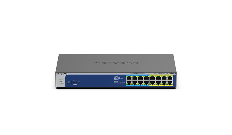 NETGEAR GS516UP-100EUS, kytkin