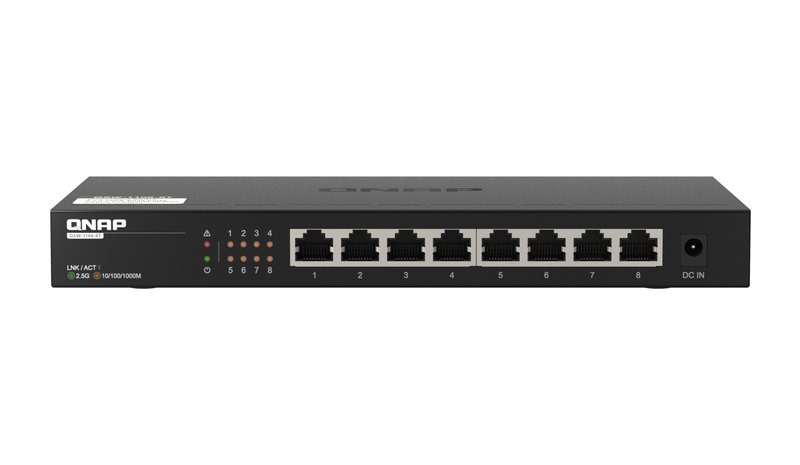 QNAP QSW-1108-8T, kytkin