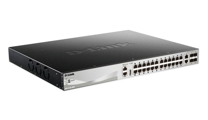 D-Link DGS-3130-30PS/SI, kytkin