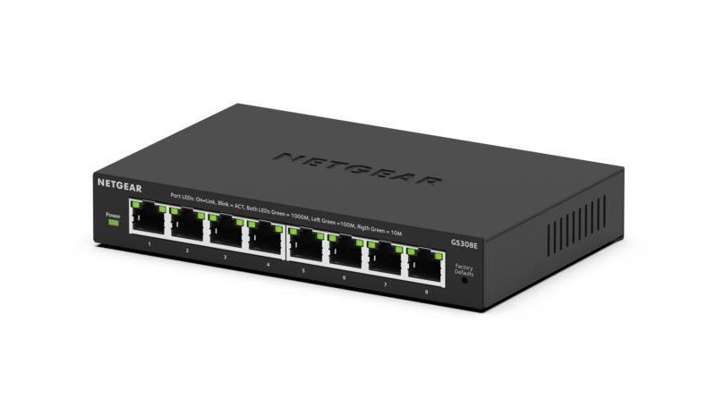 NETGEAR GS308E-400EUS, kytkin