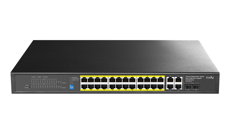 Cudy GS1028PS2, kytkin