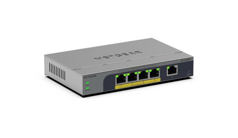 NETGEAR GS105EPP-100EUS, kytkin