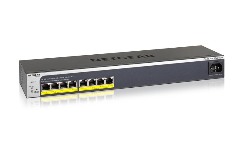 NETGEAR GS408EPP-100EUS, kytkin – kuva 1/2