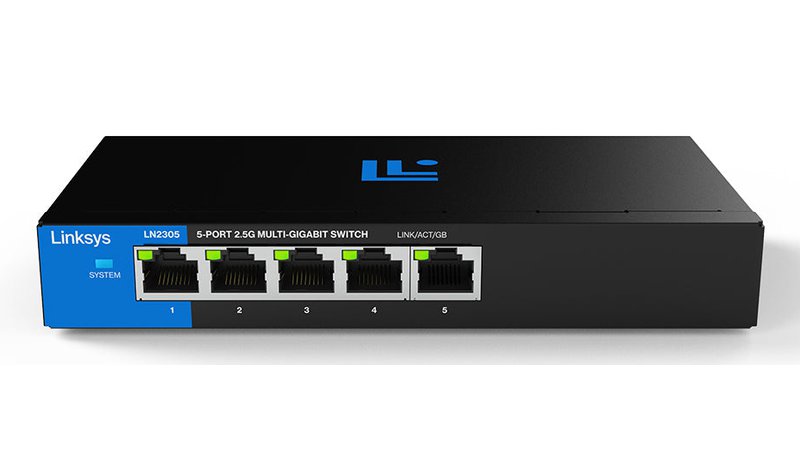 Linksys LN2305-KE, kytkin