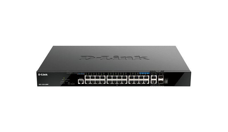 D-Link DGS-1520-28MP, kytkin