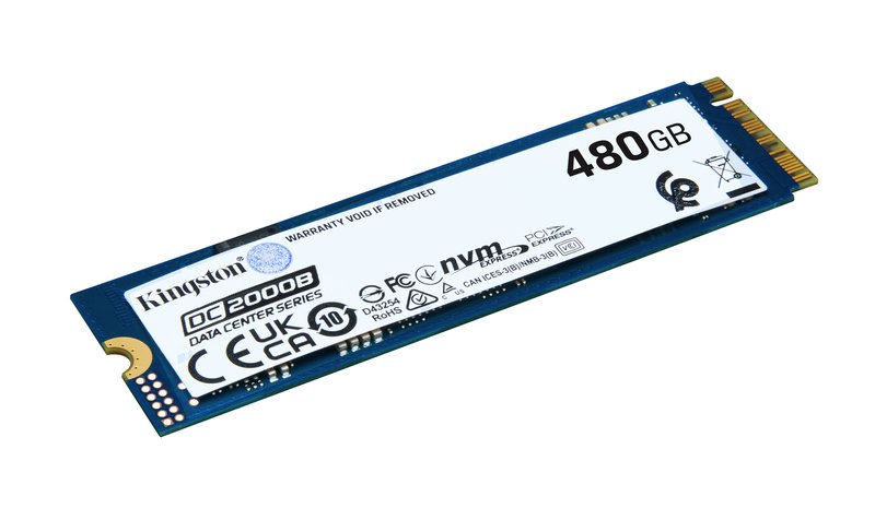 Kingston Technology 480G DC2000B PCIe 4.0 M.2 2280 Enterprise SSD
