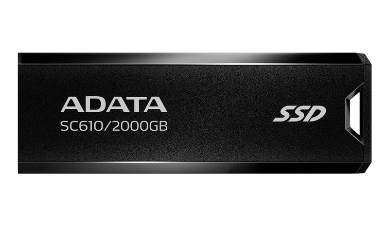 ADATA SC610 2 TB USB Type-A 3.2 Gen 2 (3.1 Gen 2) Black