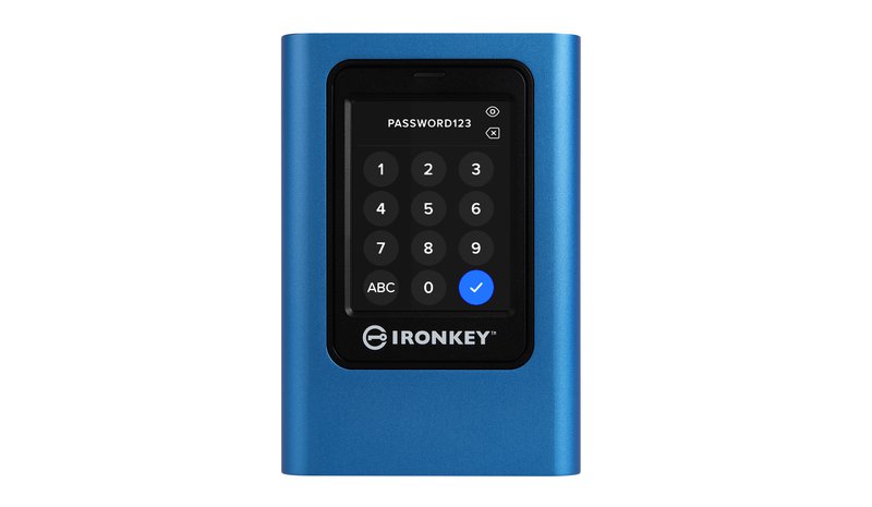 Kingston Technology IronKey 7680GB Vault Privacy 80 XTS-AES 256-bit Encrypted External SSD