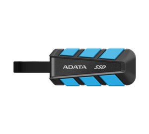 ADATA Externe SSD SC740 2TB Plug&Go blue 1050/1000 MIL.STD USB Type-C 3.2 Gen 2 (3.1 Gen 2) Black, Blue