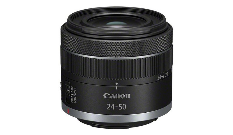 Canon RF 24-50 mm F4.5-6.3 IS STM Camera Lenses, Black