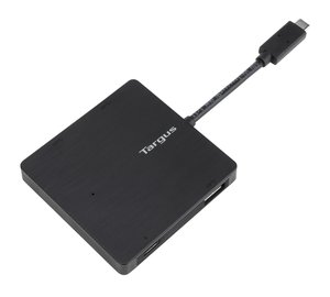 Targus ACH924EU interface hub USB 3.2 Gen 1 (3.1 Gen 1) Type-A 5000 Mbit/s Black