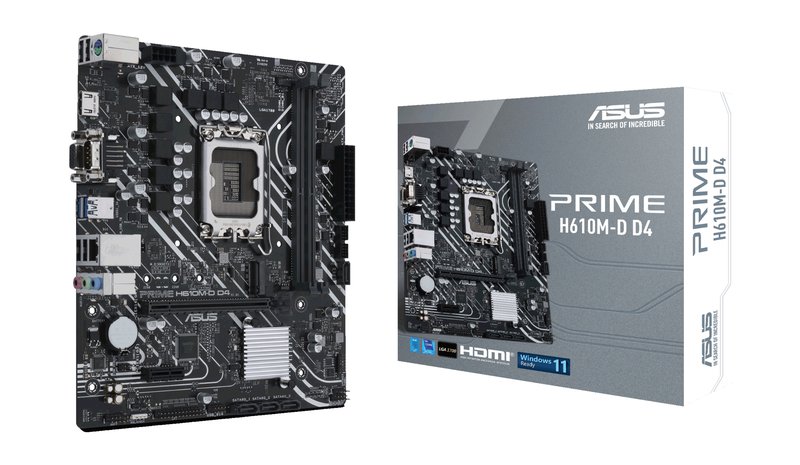 ASUS PRIME H610M-D D4 Intel H610 LGA 1700 micro ATX