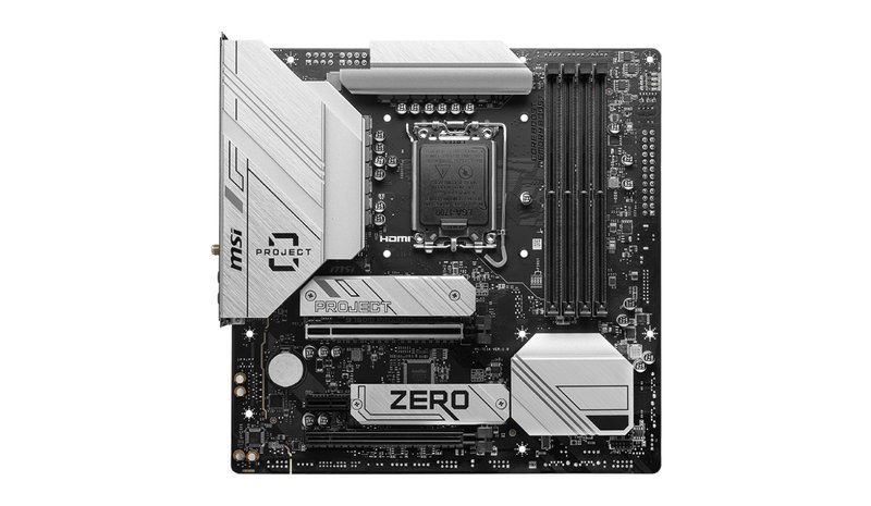 MSI B760M Ptoject Zero Intel B760 LGA 1700 micro ATX