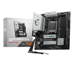 MSI B650M GAMING PLUS WIFI motherboard AMD B650 Socket AM5 micro ATX
