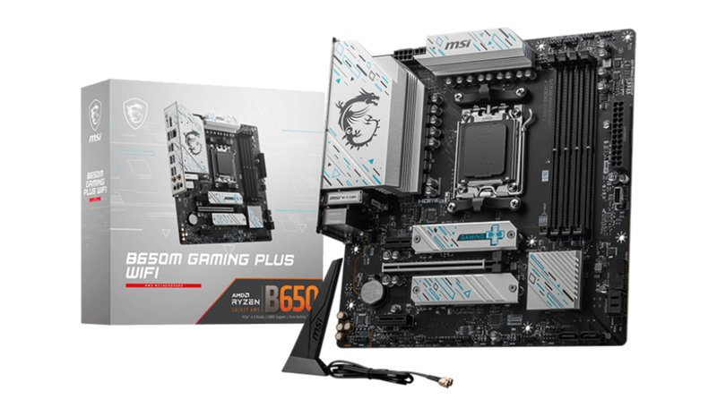 MSI B650M GAMING PLUS WIFI motherboard AMD B650 Socket AM5 micro ATX