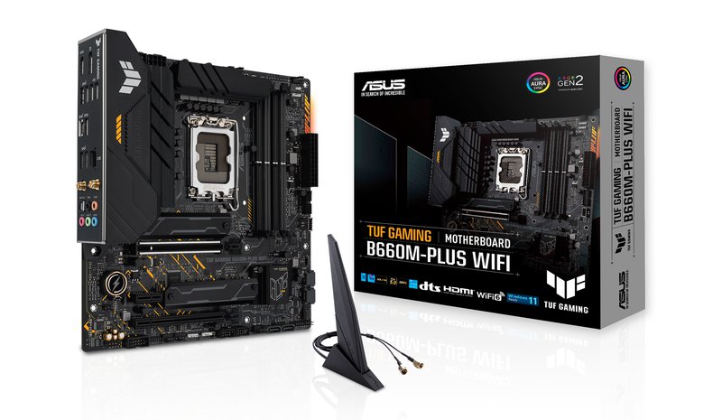 ASUS TUF GAMING B660M-PLUS WIFI Intel B660 LGA 1700 micro ATX